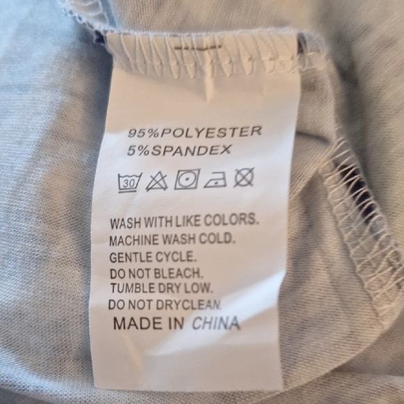 Blue and Green V Neck Tunic Top Size 3X - Picture 7 of 7